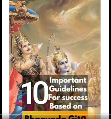 Timeless lessons from the pages of Gita in the midst of chaos. Hare Krishna!